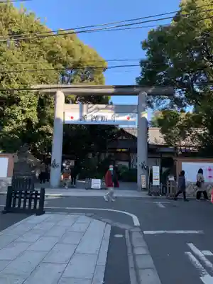 阿佐ヶ谷神明宮の鳥居