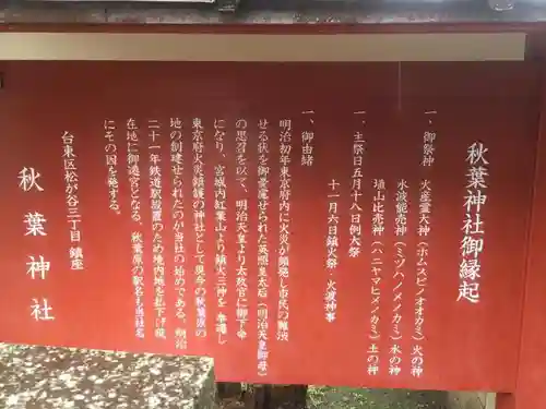 秋葉神社の歴史