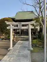 福昌寺の鳥居