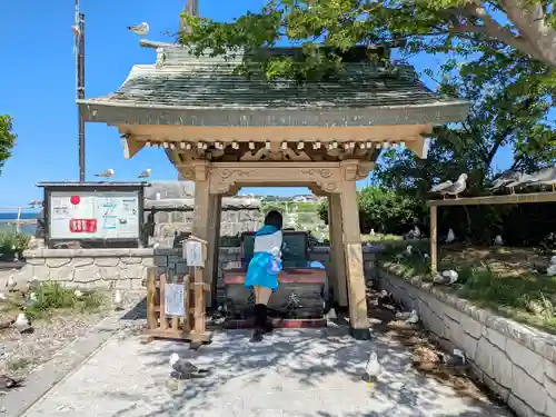 蕪嶋神社の手水