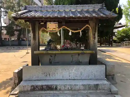 三津厳島神社の手水舎
