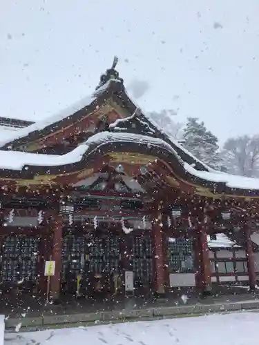 北海道護國神社の本殿・本堂