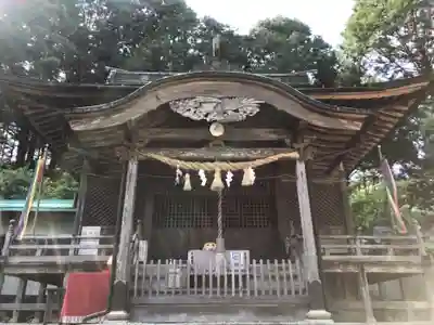 坂本八幡神社の本殿・本堂