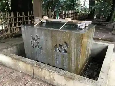 渋谷氷川神社の手水舎