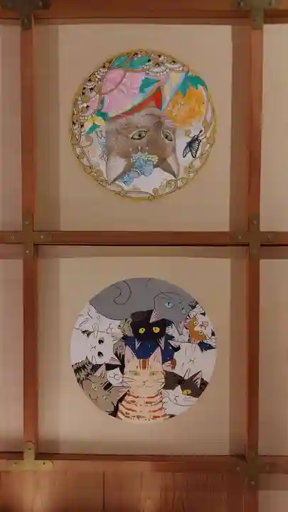 猫猫寺の芸術