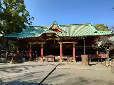 根津神社の本殿・本堂