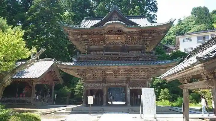 善寶寺の山門・神門