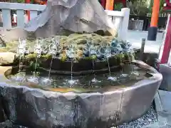 箱根神社の手水