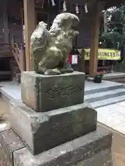 掘出神社の狛犬