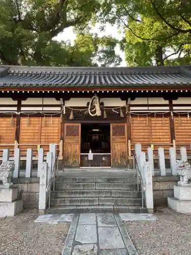 阿保神社の本殿・本堂