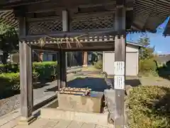 宇波西神社の手水