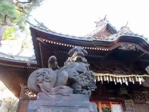 荏原神社の狛犬