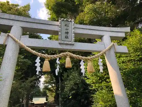 星川杉山神社の鳥居