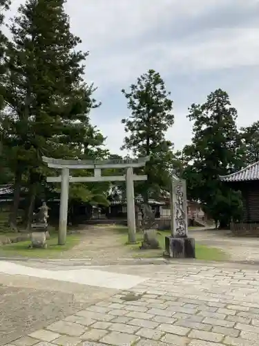 手向山八幡宮の鳥居