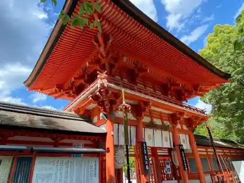 賀茂御祖神社（下鴨神社）の山門