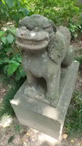 越谷香取神社の狛犬