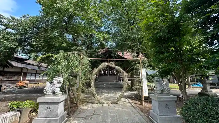 横手神明社の建物その他