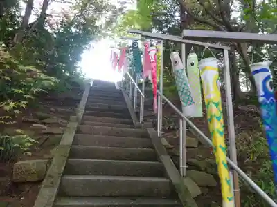 滑川神社 - 仕事と子どもの守り神(福島県)