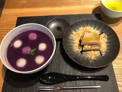 亀戸天神社の食事