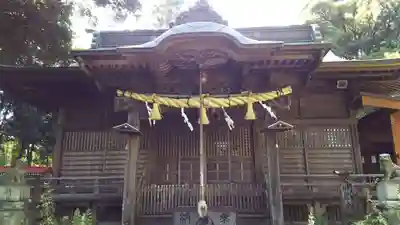 川尻八幡宮の本殿・本堂
