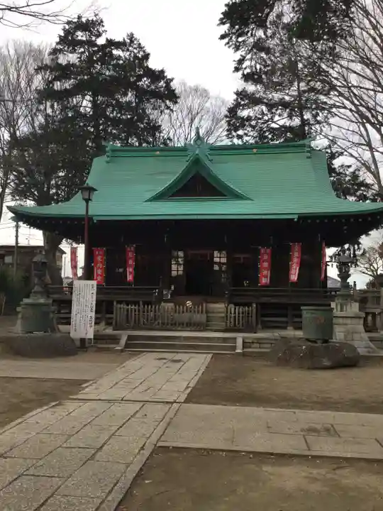 (下館)羽黒神社の本殿・本堂
