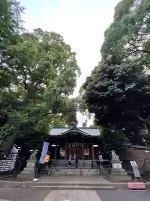 中目黒八幡神社の本殿・本堂