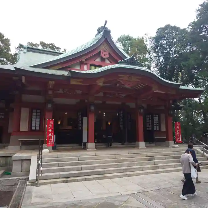 世田谷八幡宮の本殿・本堂