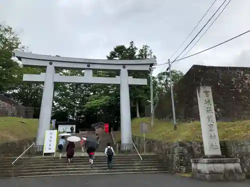 宮城縣護國神社の鳥居