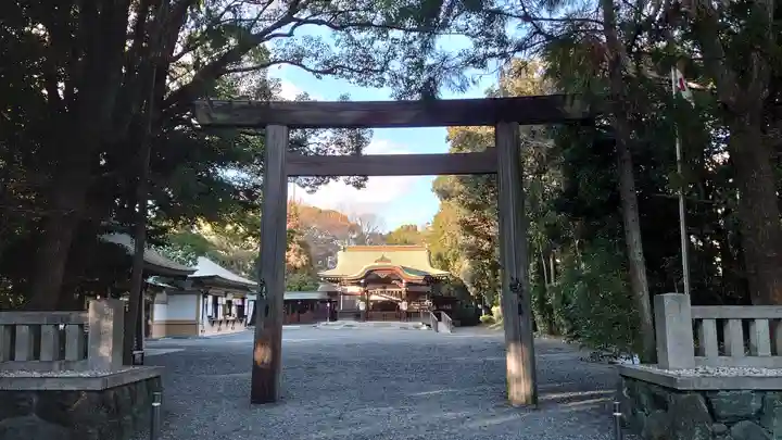 氷上姉子神社(熱田神宮摂社)の鳥居