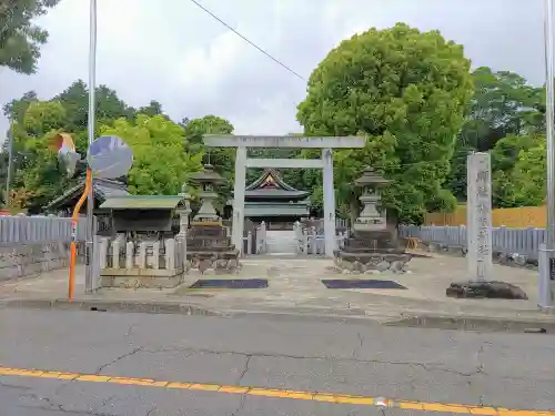 楉埜神社の鳥居