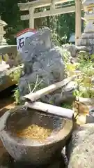 鳴谷神社の手水