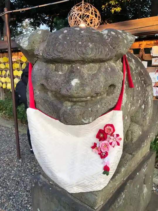 菊田神社の狛犬