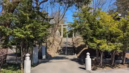 東神楽神社の鳥居