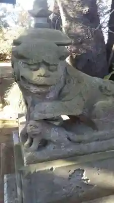 米本神社の狛犬