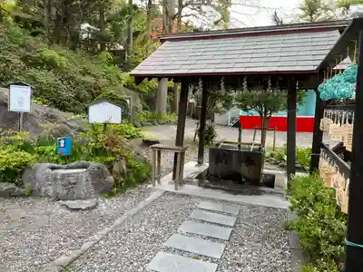 船魂神社の手水舎