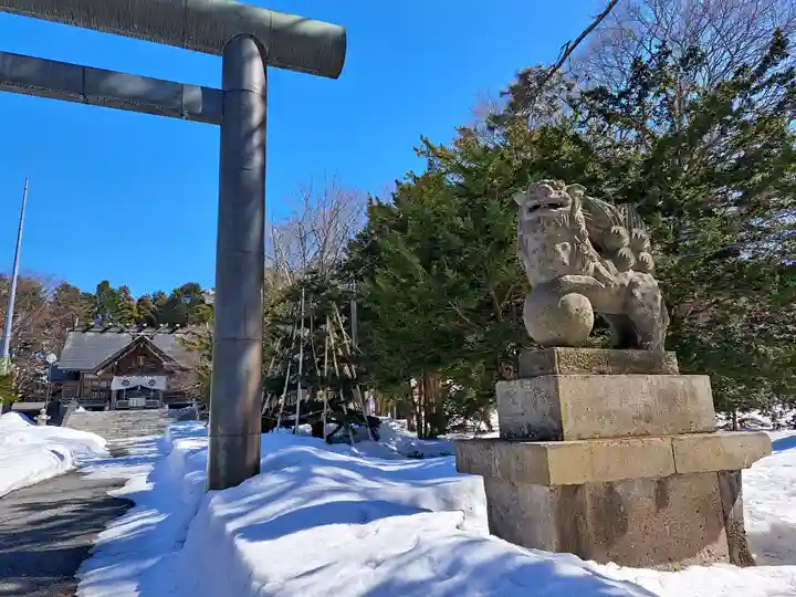 当別神社の狛犬