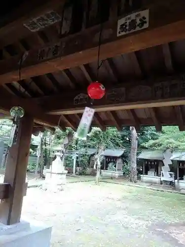 下高井戸八幡神社の手水舎