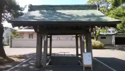 亀田八幡宮の手水舎