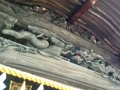 阿豆佐味天神社 立川水天宮の芸術