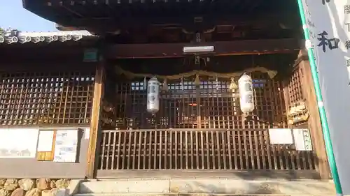 加佐美神社の本殿・本堂