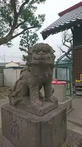 天祖神社の狛犬