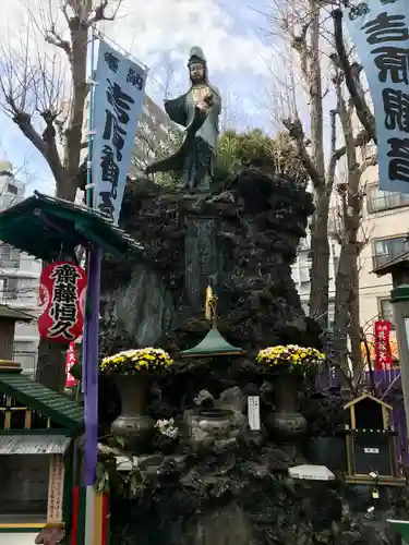 吉原弁財天本宮（吉原神社奥宮）の仏像