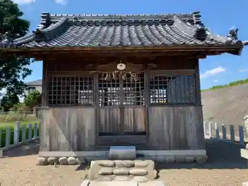 殿名八剣神社の本殿・本堂