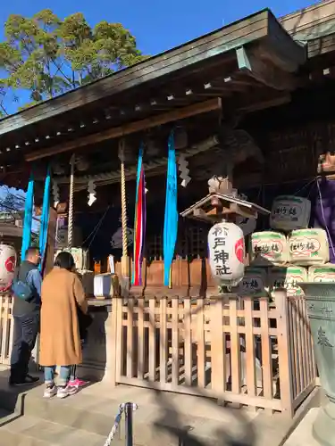 松戸神社の本殿・本堂