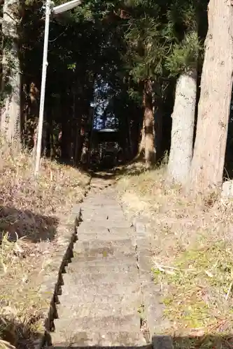 只白神社の景色