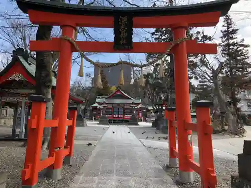 深志神社の鳥居