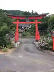 石母田　三吉神社の鳥居