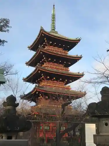 上野東照宮の塔