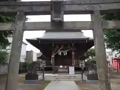 白山神社の鳥居