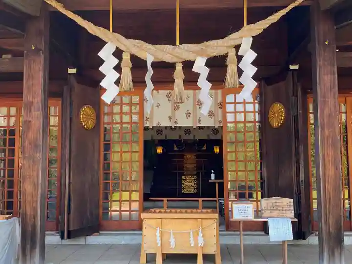 茨城縣護國神社の本殿・本堂